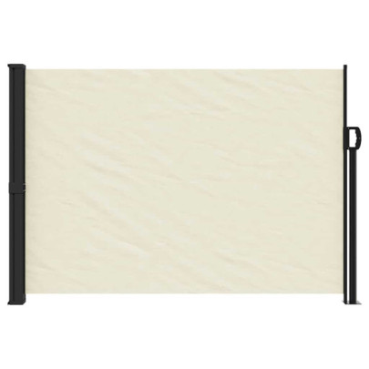 Copertină Laterală Retractabilă Crem 140x600 cm - Livrare Gratuită
