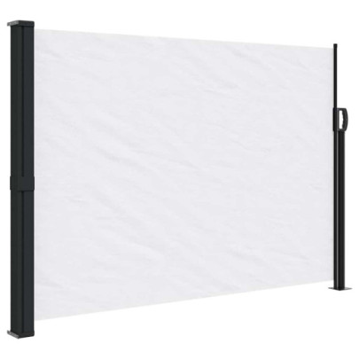 Copertină Laterală Retractabilă - Alb - 140x600 cm | Livrare Gratuită