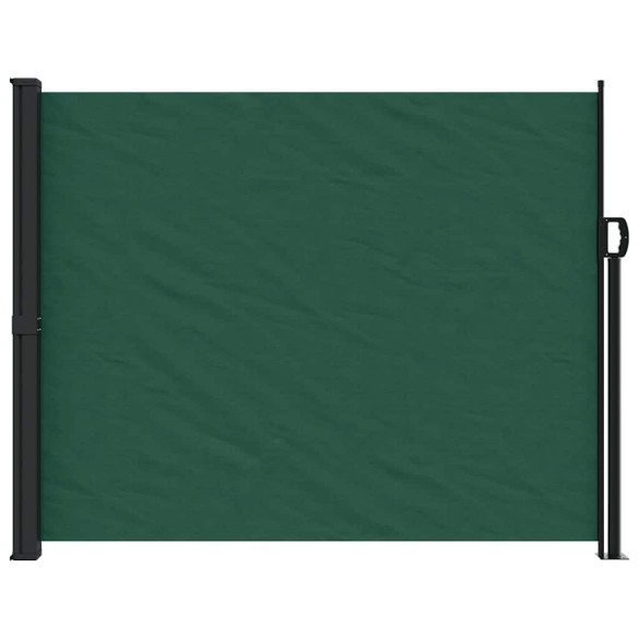 Copertină Laterală Retractabilă Verde - 160x600 cm | Livrare Gratuită