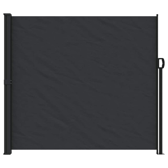 Copertină Laterală Retractabilă - Negru 180x600 cm | Livrare Gratuită