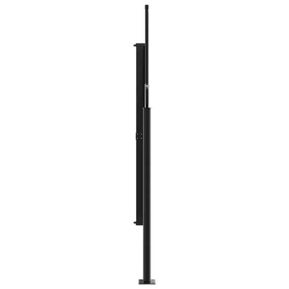 Copertină Laterală Retractabilă - Negru 180x600 cm | Livrare Gratuită
