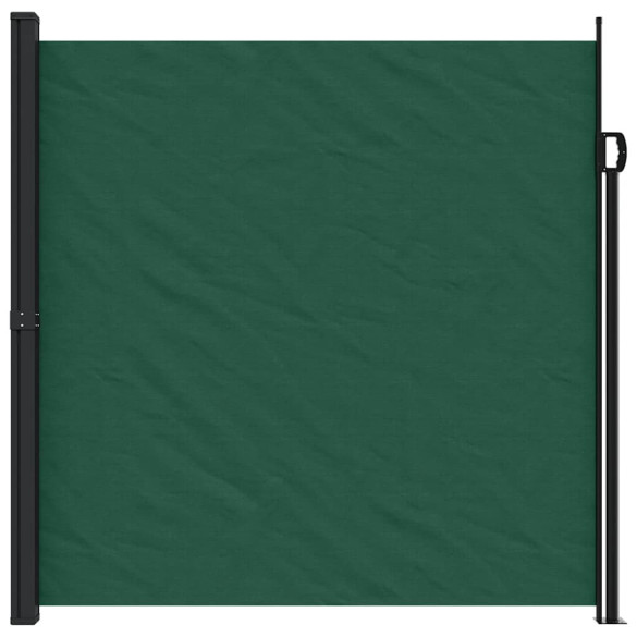 Copertină Laterală Retractabilă Verde - 200x600 cm | Livrare Gratuită