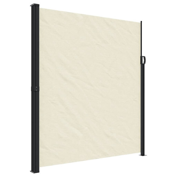 Copertină Laterală Retractabilă Crem 220x600 cm | Livrare Gratuită