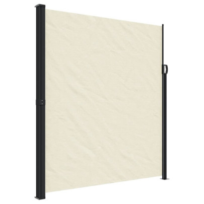 Copertină Laterală Retractabilă Crem 220x600 cm | Livrare Gratuită