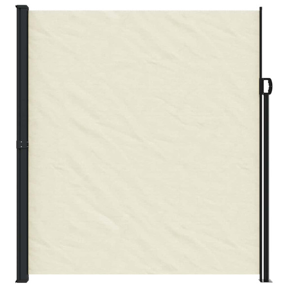 Copertină Laterală Retractabilă Crem 220x600 cm | Livrare Gratuită