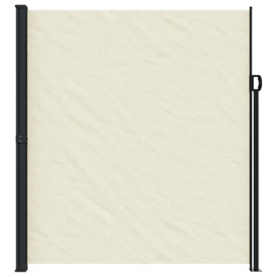 Copertină Laterală Retractabilă Crem 220x600 cm | Livrare Gratuită