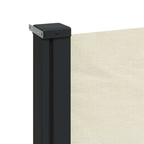 Copertină Laterală Retractabilă Crem 220x600 cm | Livrare Gratuită