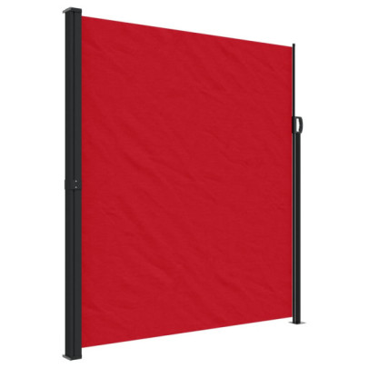 Copertină Laterală Retractabilă Roșu - 220x600 cm | Livrare Gratuită