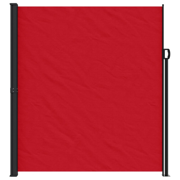 Copertină Laterală Retractabilă Roșu - 220x600 cm | Livrare Gratuită