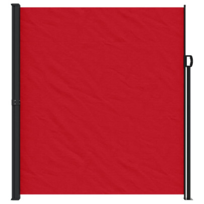Copertină Laterală Retractabilă Roșu - 220x600 cm | Livrare Gratuită