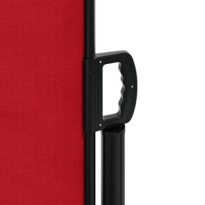 Copertină Laterală Retractabilă Roșu - 220x600 cm | Livrare Gratuită