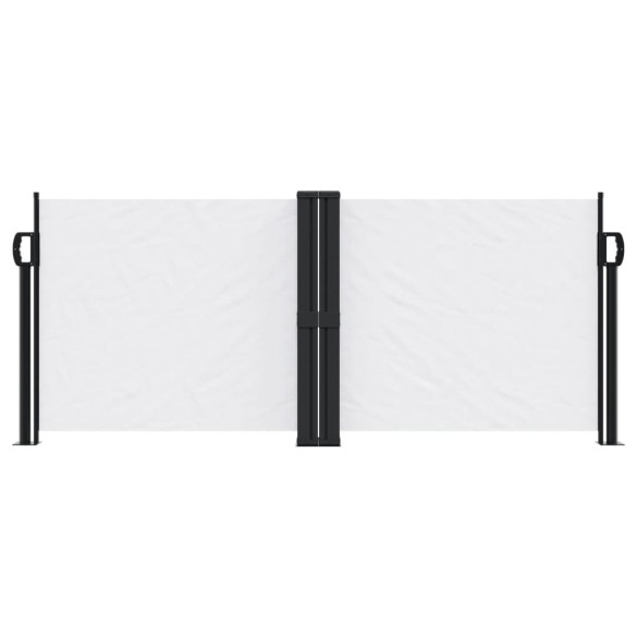 Copertină Laterală Retractabilă - Alb - 100x600 cm | Livrare Gratuită