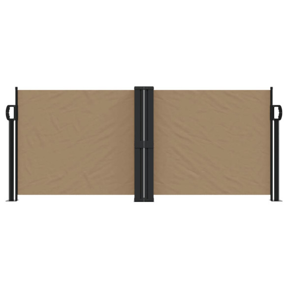 Copertină Laterală Retractabilă Taupe 100x600 cm | Livrare Gratuită