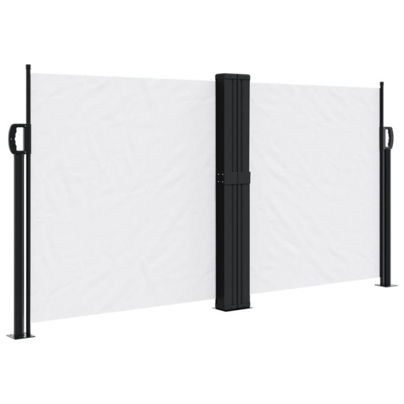 Copertină Laterală Retractabilă - Alb - 120x600 cm | Livrare Gratuită