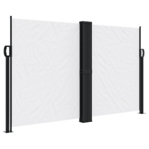 Copertină Laterală Retractabilă - Alb - 140x600 cm | Livrare Gratuită 2
