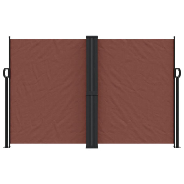 Copertină Laterală Retractabilă Maro 160x600 cm | Livrare Gratuită Copertină Laterală Retractabilă Maro 160x600 cm | Livrare Gratuită