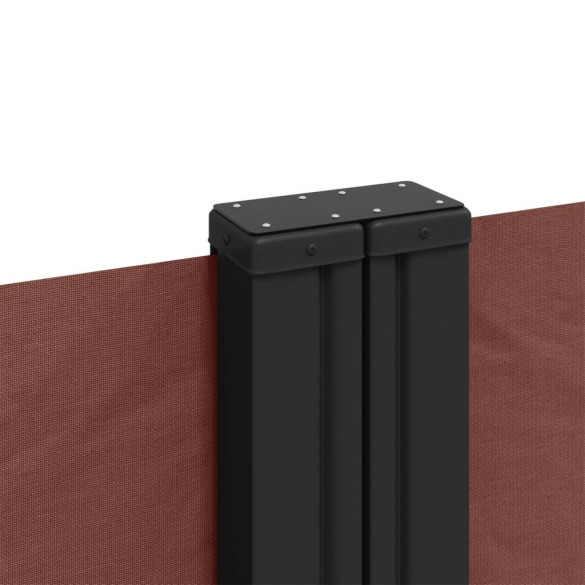 Copertină Laterală Retractabilă Maro 160x600 cm | Livrare Gratuită Copertină Laterală Retractabilă Maro 160x600 cm | Livrare Gratuită