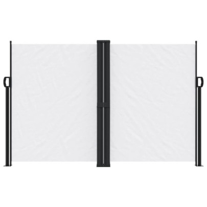 Copertină Laterală Retractabilă Albă - 160x600 cm | Livrare Gratuită