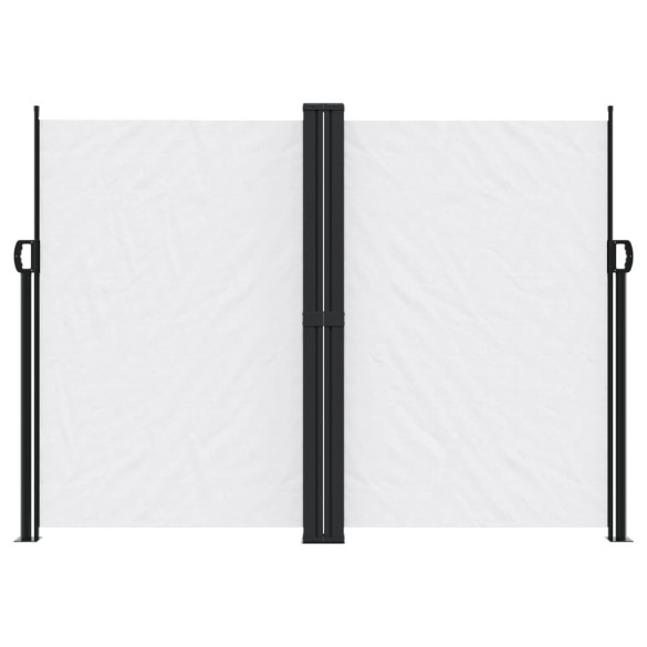 Copertină Laterală Retractabilă Albă 180x600 cm | Livrare Gratuită