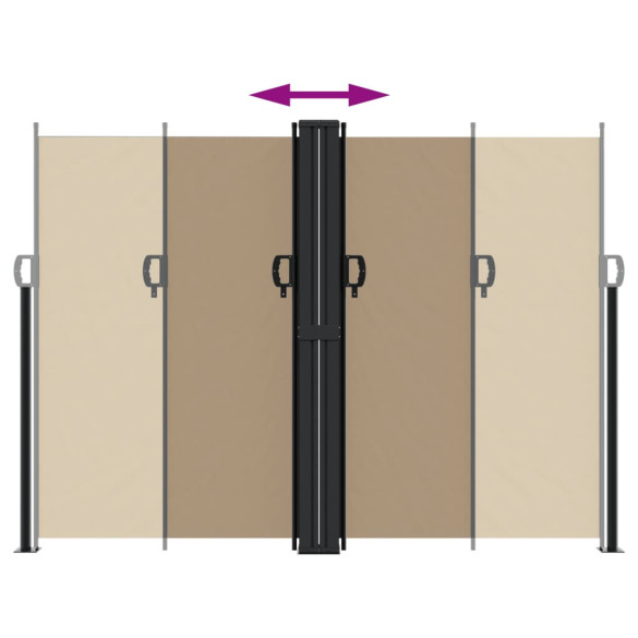 Copertină Laterală Retractabilă Gri Taupe 180x600 cm | Livrare Gratuită Copertină Laterală Retractabilă Gri Taupe 180x600 cm | Livrare Gratuită