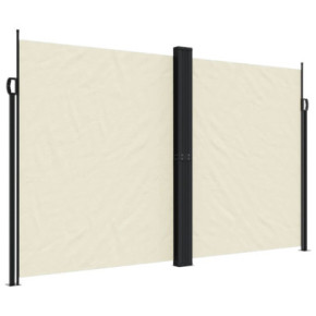 Copertină Laterală Retractabilă Crem 200x600 cm | Livrare Gratuită 2