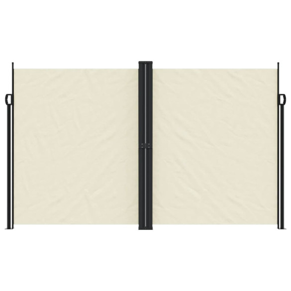 Copertină Laterală Retractabilă Crem 200x600 cm | Livrare Gratuită