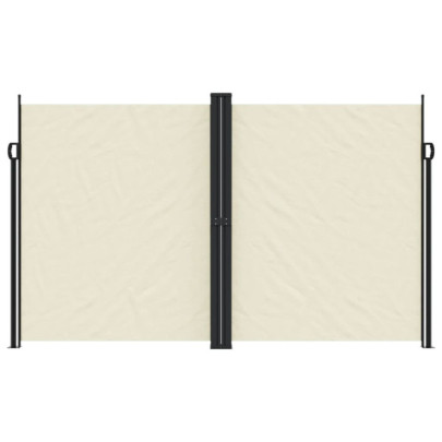 Copertină Laterală Retractabilă Crem 200x600 cm | Livrare Gratuită