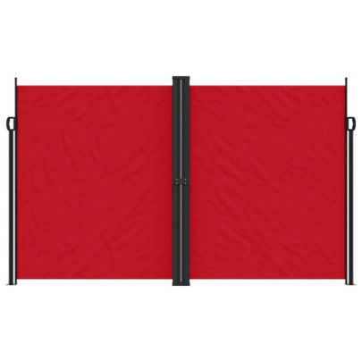 Copertină Laterală Retractabilă Roșu - 200x600 cm | Livrare Gratuită