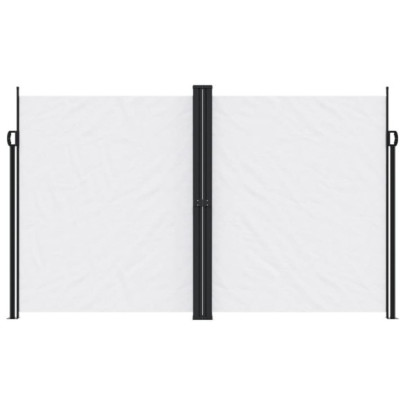 Copertină Laterală Retractabilă Alb 200x600 cm | Livrare Gratuită