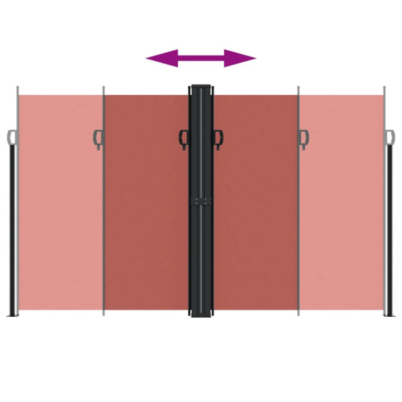 Copertină Laterală Retractabilă Teracotă 200x600 cm