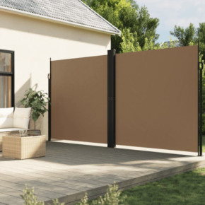 Copertină Laterală Retractabilă Gri Taupe 200x600 cm