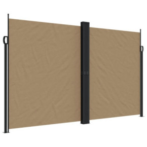 Copertină Laterală Retractabilă Gri Taupe 200x600 cm 2