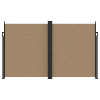 Copertină Laterală Retractabilă Gri Taupe 200x600 cm