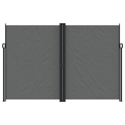 Copertină laterală retractabilă antracit 220x600 cm