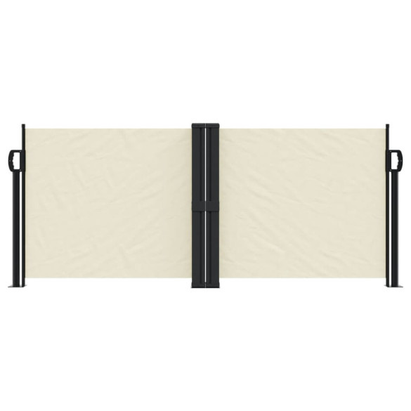 Copertină Laterală Retractabilă Crem - 100x1000 cm | Livrare Gratuită Copertină Laterală Retractabilă Crem - 100x1000 cm | Livrare Gratuită