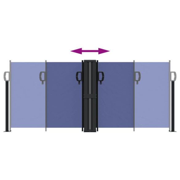 Copertină Laterală Retractabilă Albastră - 100x1000 cm