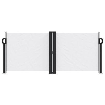 Copertină Laterală Retractabilă Albă - 100x1000 cm