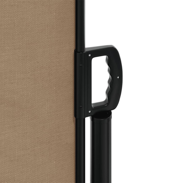 Copertină Laterală Retractabilă 100x1000 cm - Gri Taupe Copertină Laterală Retractabilă 100x1000 cm - Gri Taupe