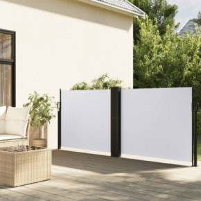Copertină Laterală Retractabilă - Alb - 120x1000 cm | Livrare Gratuită
