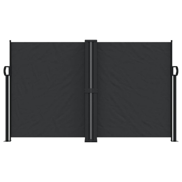 Copertină Laterală Retractabilă - Negru - 140x1000 cm