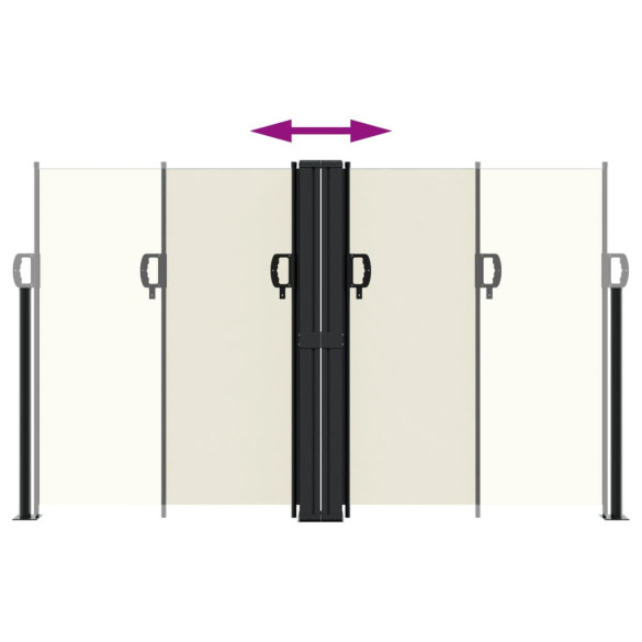 Copertină Laterală Retractabilă - Protecție UV și Intimitate