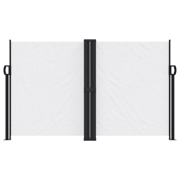 Copertină Laterală Retractabilă Albă - 140x1000 cm