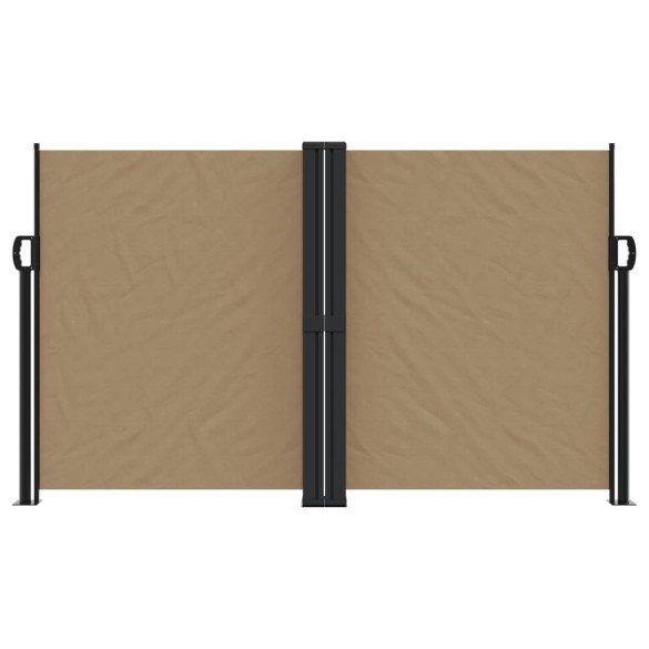 Copertină Laterală Retractabilă Gri Taupe 140x1000 cm Copertină Laterală Retractabilă Gri Taupe 140x1000 cm