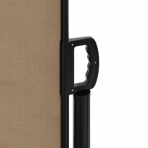 Copertină Laterală Retractabilă Gri Taupe 140x1000 cm Copertină Laterală Retractabilă Gri Taupe 140x1000 cm