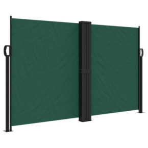 Copertină Laterală Retractabilă Verde - 140x1000 cm | Livrare Gratuită 2