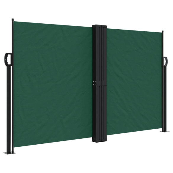 Copertină Laterală Retractabilă Verde - 140x1000 cm | Livrare Gratuită