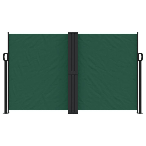 Copertină Laterală Retractabilă Verde - 140x1000 cm | Livrare Gratuită