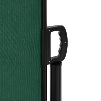 Copertină Laterală Retractabilă Verde - 140x1000 cm | Livrare Gratuită