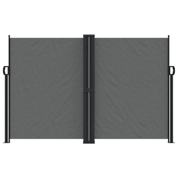 Copertină Laterală Retractabilă Antracit - 160x1000 cm