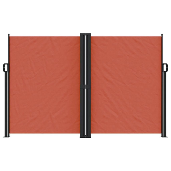 Copertină Laterală Retractabilă - 160x1000 cm - Cărămiziu